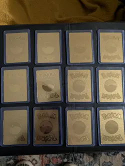 12 Count Of Collectible Gold Foil Fan Art Pokemon Cards - Image 2