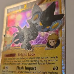 Pokemon Luxray GL Lv.X Rising Rivals Ultra Rare Holo 109/111 110HP - Image 4