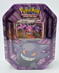 2016 TCG Power Of Pokemon Gengar Champions Collector Tin SEALED w Hanger Tag - Image 1
