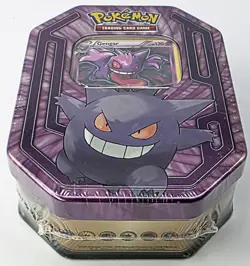 2016 TCG Power Of Pokemon Gengar Champions Collector Tin SEALED w Hanger Tag - Image 3