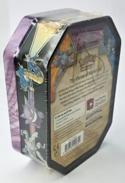 2016 TCG Power Of Pokemon Gengar Champions Collector Tin SEALED w Hanger Tag - Image 5