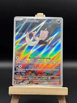 Pokemon TCG- Bombirdier - 219/198 - Scarlet and Violet: Base - Illustration Rare - Image 1