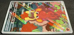 Pansear WHT EN 099/08 Illustration Rare Holo White Flare Pokemon TCG NM - Image 2