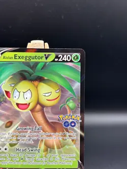 Alolan Exeggutor V SWSH225 Black Star Promo Pokemon Go Collection - Image 4
