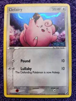 Clefairy 53/115 Unseen Forces Stamped Reverse Holo Pokemon *NICE* - Image 1