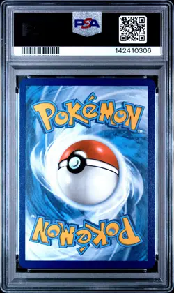 2025 POKEMON WHT EN-WHITE FLARE BLACK WHITE RARE #173 RESHIRAM EX PSA 10 - Image 2
