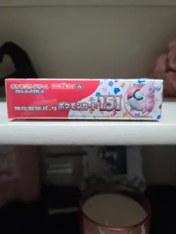 Pokemon 151 Japanese Booster Box Factory Sealed US seller With Shrink - Image 5