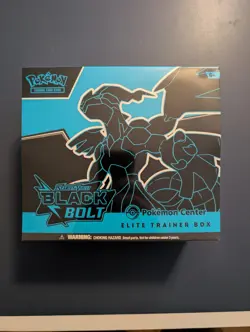 Pokemon Scarlet & Violet Black Bolt Pokemon Center Exclusive ETB Sealed - Image 1