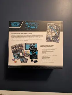 Pokemon Scarlet & Violet Black Bolt Pokemon Center Exclusive ETB Sealed - Image 2