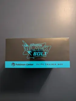 Pokemon Scarlet & Violet Black Bolt Pokemon Center Exclusive ETB Sealed - Image 5