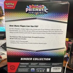 Prismatic Evolutions Binder Collection NEW FACTORY SEALED Pokemon TCG - Image 3