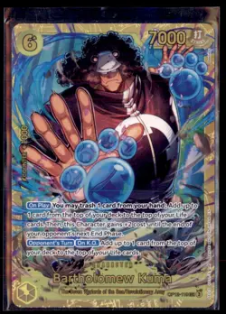 One Piece Legacy of the Master OP12-119 Bartholomew Kuma Secret Rare - Image 1