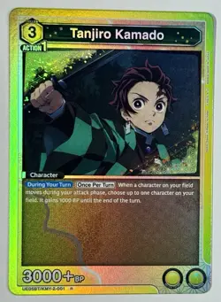 Union Arena - Kimetsu no Yaiba Tanjiro Kamado R UE05BT/KMY-2-001 Demon Slayer - Image 2
