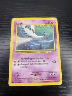 Pokemon Neo Revelation Lugia TCG Card 20/64 Regular Rare - Image 1