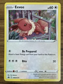 Eevee SWSH175 SWSH: Sword & Shield Promo Cards Holo (LP) - Image 1