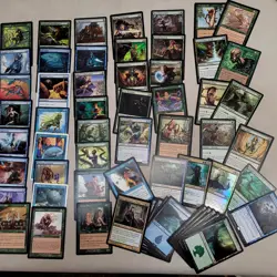 Green and Blue Beginner Commander Deck - Complete 100 Cards **ELVES/ELF Tribal** - Image 2