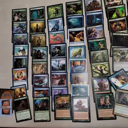 Green and Blue Beginner Commander Deck - Complete 100 Cards **ELVES/ELF Tribal** - Image 3