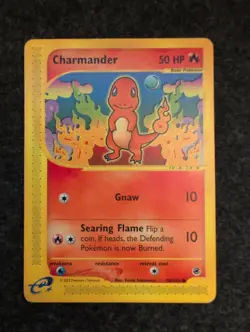 Pokemon TCG Charmander Expedition Base Set 50HP 98/165 Common Regular Card - Image 1