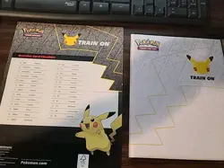 Pokemon First Partner Pack 25th Anniversary Jumbo Card Set COMPLETE Binder 25/25 - Image 1