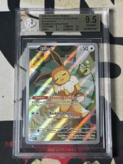 Eevee 173 Sv: Scarlet & Violet Promo Cards Holo BGS Beckett Gem Mint 9.5 - Image 1