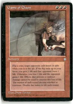 MTG Game of Chaos - Ice Age Heavily Played English - Image 1