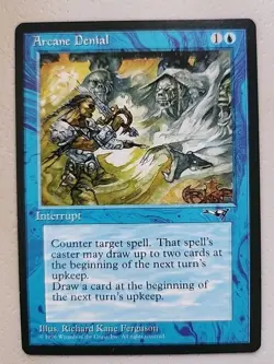 Arcane Denial Sword #22b Alliances Regular NM Near Mint MTG - Image 1