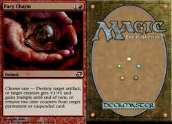Magic the Gathering -MTG- Fury Charm Foil - Image 1
