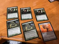 6x MTG Commander rares, mythic, and foils Mixed lot MN to good condition - Image 1