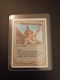 Magic the Gathering MTG Unlimited Serra Angel - Image 1