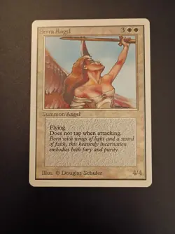 Magic the Gathering MTG Unlimited Serra Angel - Image 2