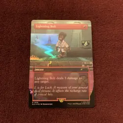 Lightning Bolt Secret Lair Drop Foil (1632) NM+ Unplayed Magic The Gathering MTG - Image 1