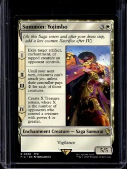 2025 Magic MTG Final Fantasy Summon: Yojimbo Commander Rare #28 - Image 1
