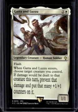 2025 Magic MTG Final Fantasy Gatta and Luzzu Commander Rare #19 - Image 1