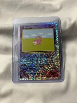 Pokemon TCG Slowpoke 93/110 Reverse Holo Legendary Collection Card - Image 2