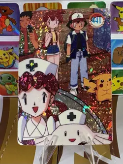 Pokemon Pikachu Vintage Pocket Monsters Vending HOLO Prism Sticker 1999 Nintendo - Image 4