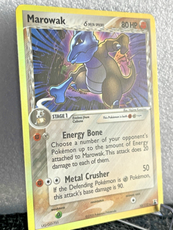 Marowak Delta Species Holo 10/113 EX Delta Species 2005 Pokemon TCG NM - Image 2