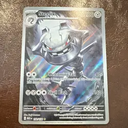 Pokemon TCG Steelix 150/132 Me01: Mega Evolution Holo Illustration Rare 200HP - Image 1
