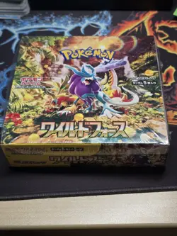 Pokemon TCG: Wild Force Scarlet & Violet Booster Box Japanese New Factory Sealed - Image 1