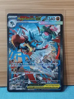 Pokemon TCG Mega Lucario EX 179/132 SIR Mega Evolutions English NM/M - Image 1