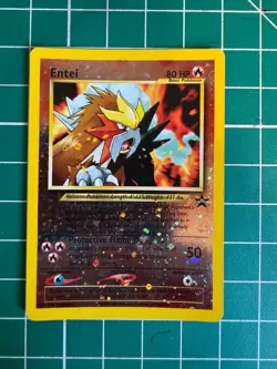 Pokemon TCG Entei Wizards Black Star Promos 34 Holo - Image 1