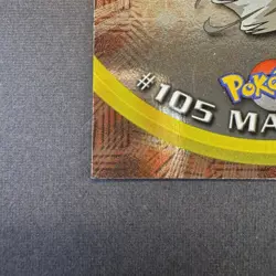 2000 TOPPS Chrome Pokemon Marowak #105 - Series 2 Holo Foil NM Blue Label - Image 5