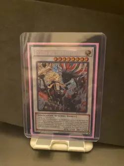 YUGIOH x1 BPRO-EN041 ECCLESIA AND THE DARK DRAGON - SECRET RARE 1st ED - Image 1