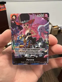 Perona (Alt Art) EB03-045 SR ONE PIECE Heroines Edition Near Mint - Image 1