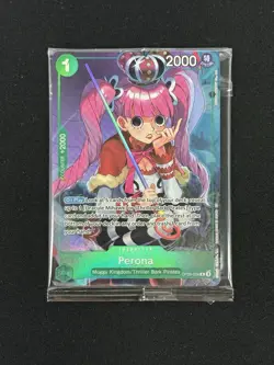 One Piece TCG Perona OP09-034 Illustration Box Vol. 4 Promo Sealed - Image 1
