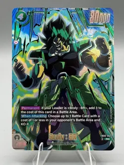 Broly : BR R* Alt Art FB06-062 (Gold) - Fusion World Promotion Cards and Packs - Image 1