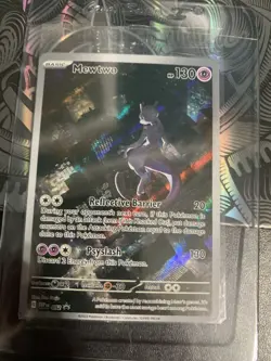 Pokemon TCG Mewtwo 052 Holo Promo Card Sv: Scarlet & Violet Promo Card English - Image 1