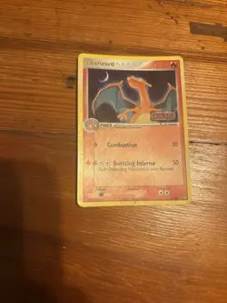 Charizard Power Keepers Reverse Holo Card 6/108 DAMAGED - Image 1