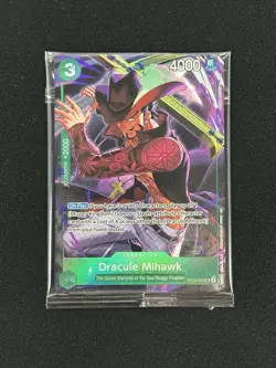 Dracule Mihawk (Illustration Box Vol.4) ST12-003 English One Piece Card - Sealed - Image 1