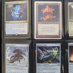 20 Fancy Pages Fun COMMANDER Cards Collection in Binder. And 1,000 Bulk MTG Lot - Image 2