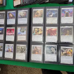 20 Fancy Pages Fun COMMANDER Cards Collection in Binder. And 1,000 Bulk MTG Lot - Image 3